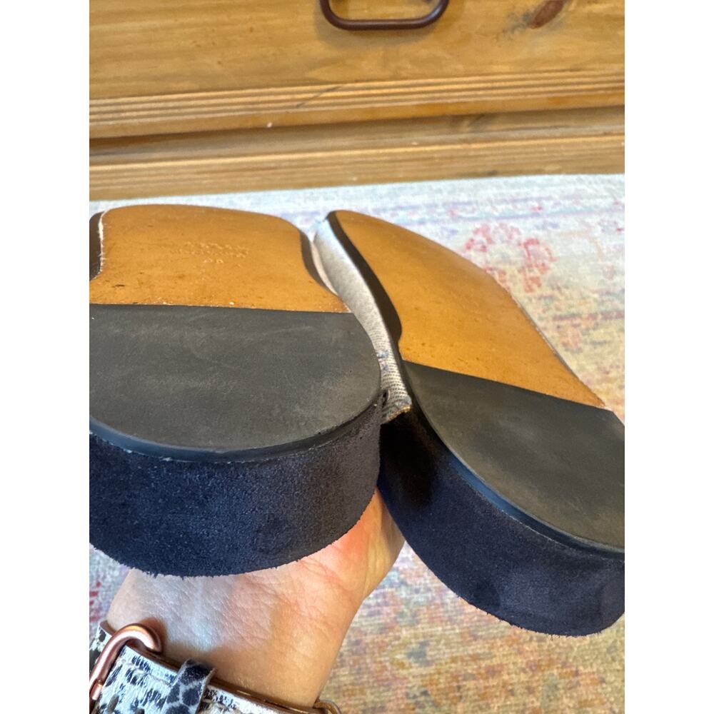 Isabel Marant Lennyo denim dual-buckle sandals - Picture 8 of 12